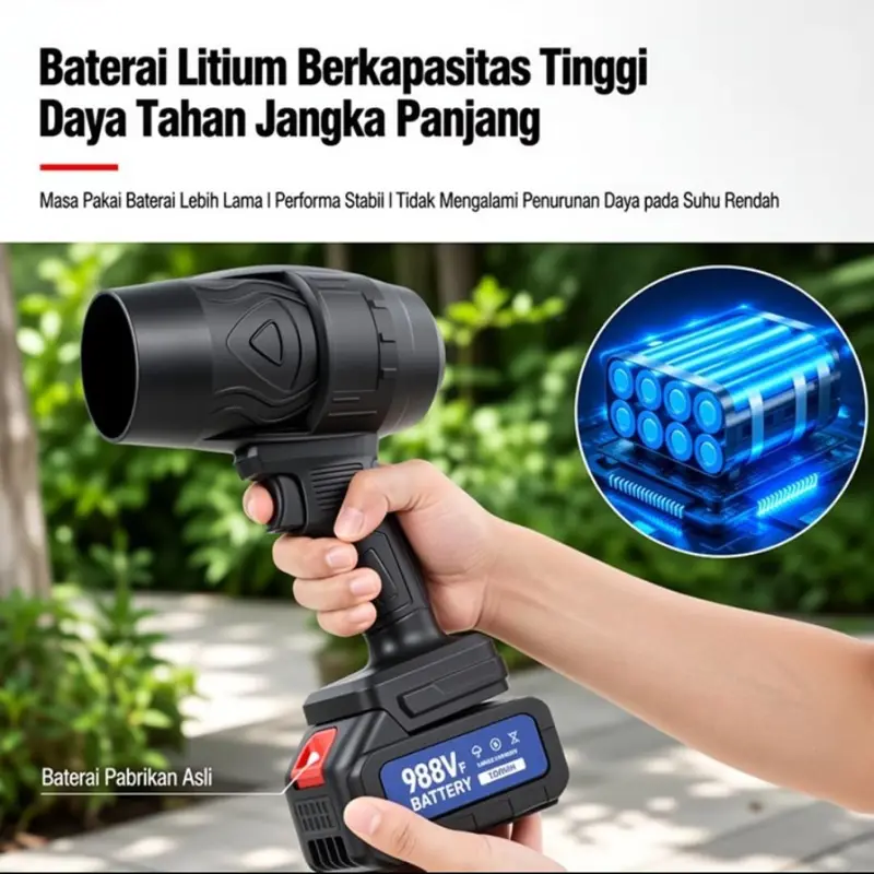 Baterai lithium StormJet 2.0